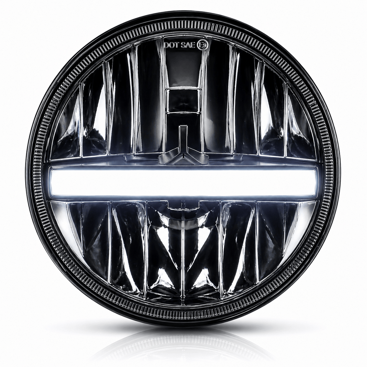 Eagle Lights 5 3/4" Complex Reflector LED Headlight for Harley-Davidson® and Indian Motorcycles