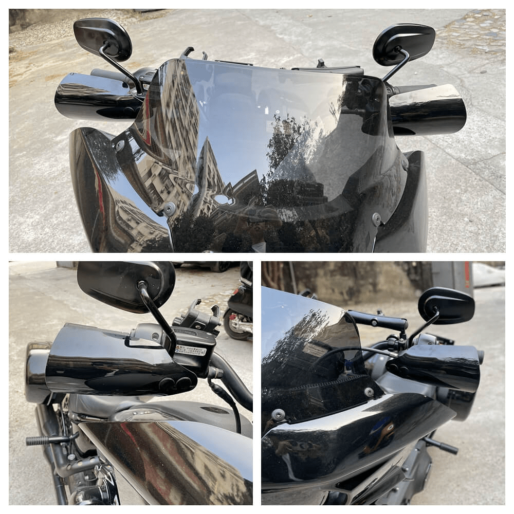 Eagle Lights HANDSHIELD Club Style Hand Guards for 2018 to Current Harley Davidson Softail Models