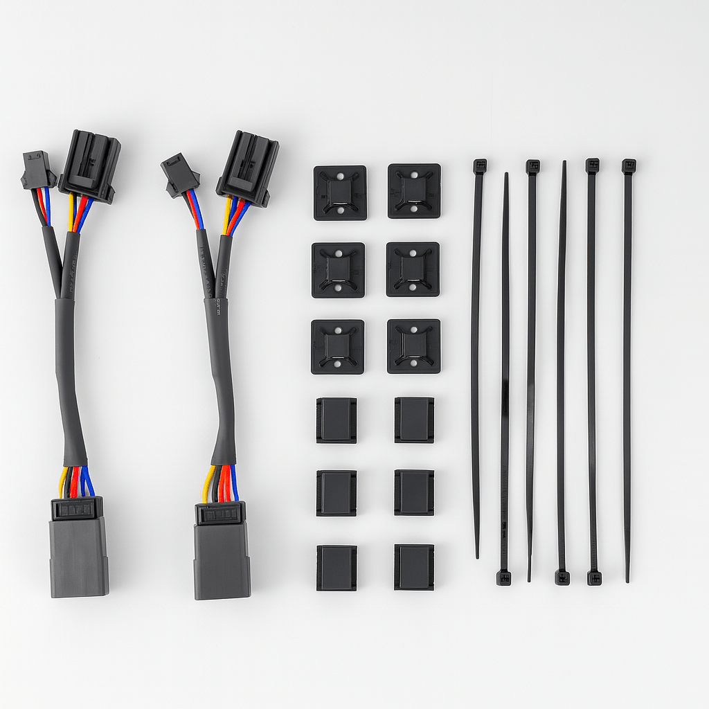 Eagle Lights SUNBURST Lower Fairing Grill LED Lights for 1996 - 2013 Harley Davidson® Motorcycles