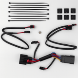 Eagle Lights Low Profile Saddlebag LED Tail Lights with Turn Signals, Running Lights and Brake Lights for 2023.5 to Current Harley-Davidson® Touring and CVO Models