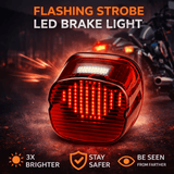 Eagle Lights Flashing Strobe Layback LED Tail Brake Light Kit for Harley-Davidson®