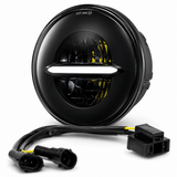 Eagle Lights Infinity Beam Series 7" Round LED Headlight for Harley-Davidson® and Indian® Motorcycles