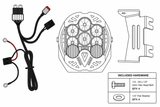 Eagle Lights Apex Pro™ 7" LED Headlight for 2018+ Harley-Davidson® Softail Motorcycles