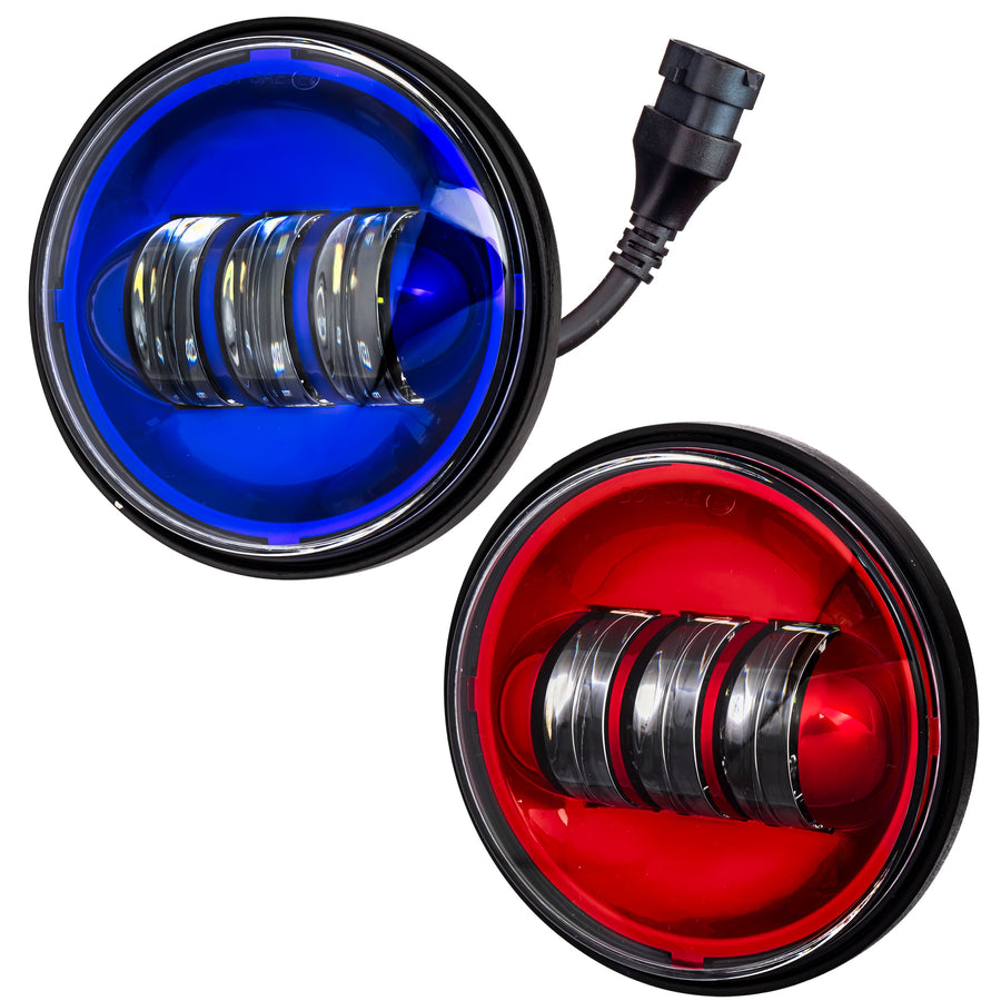 Color-Matched Motorcycle Passing Lights