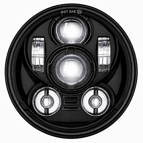 Eagle Lights 5 3/4" LED Headlight Kit for Harley-Davidson® and Indian® Motorcycles - Generation III