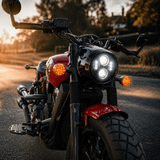 Eagle Lights 5 3/4" LED Headlight For Harley-Davidson® and Indian Motorcycles - Generation II