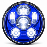 Eagle Lights 5 3/4" 8900 Series Generation III Blue LED Projection Headlight - Color Matched