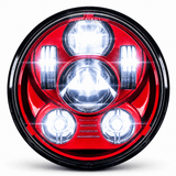 Eagle Lights 5 3/4" Generation III Red LED Projection Headlight - Color Matched