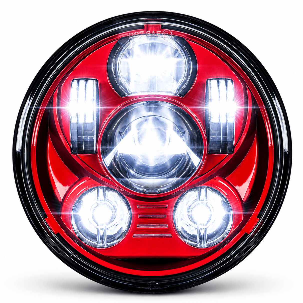 Eagle Lights 5 3/4" 8900 Series Generation III LED Projection Headlight For Indian® Scout, Scout 60, Bobber