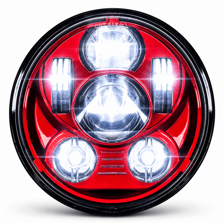 Eagle Lights 5 3/4" 8900 Series Generation III LED Projection Headlight For Indian® Scout, Scout 60, Bobber