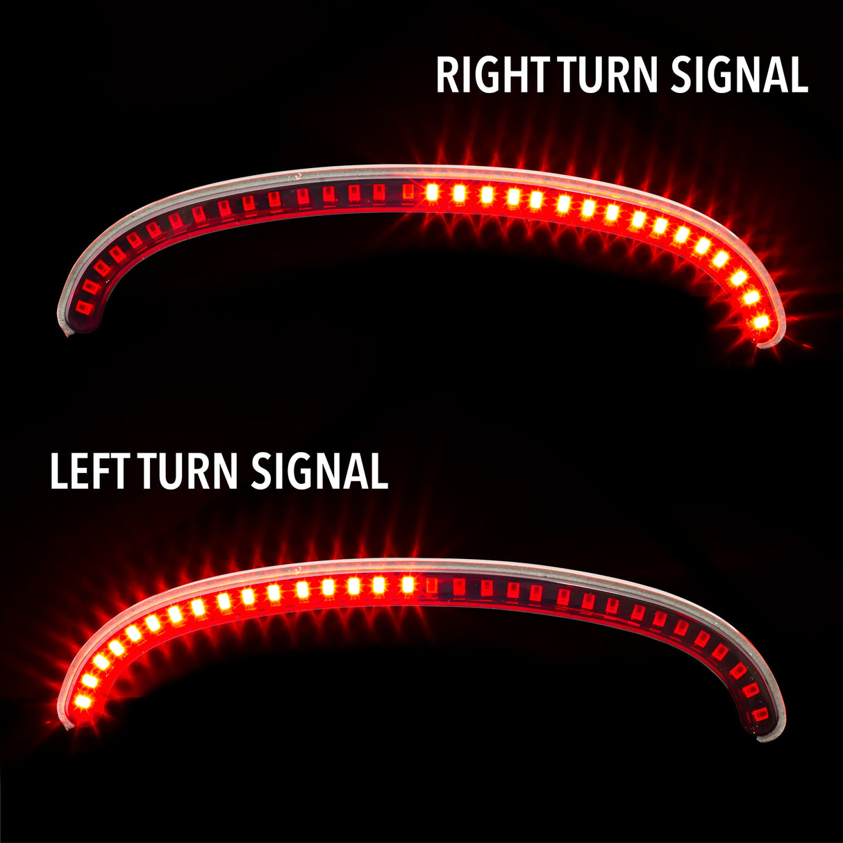 Eagle Lights SLIMLINE Auxiliary Run, Turn Signal and LED Brake Light for for 2018+ Harley Davidson Fat Bob