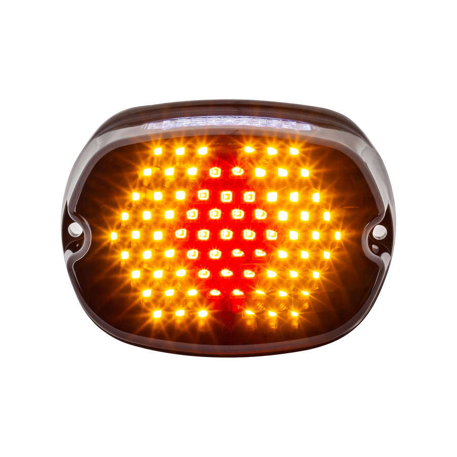 Eagle Lights Low Profile Flashing LED Brake Light with Built In Sequential LED Turn Signal Kit for Harley-Davidson® Motorcycles