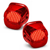 Eagle Lights Flashing Strobe Layback LED Tail Brake Light Kit for Harley-Davidson® Tri Glide Models