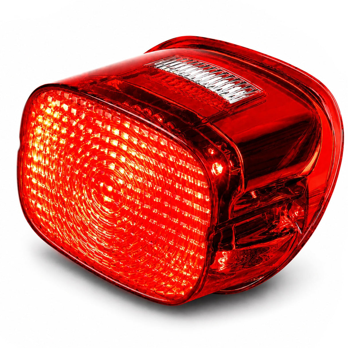 Eagle Lights Flashing Strobe Squareback LED Tail Brake Light Kit for Harley-Davidson® - with Plate Window