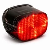 Eagle Lights Flashing Strobe Squareback LED Tail Brake Light Kit for Harley-Davidson® - No Window