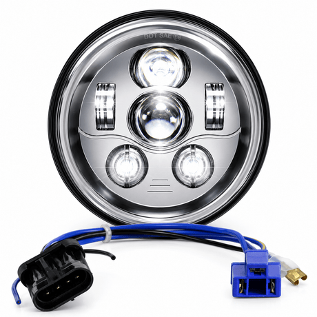Eagle Lights 7" LED Motorcycle Headlight Kit Generation III / Chrome