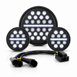 Eagle Lights Slim Line LED Headlight and Auxiliary Light Kit for Harley-Davidson® / Indian® Motorcycle