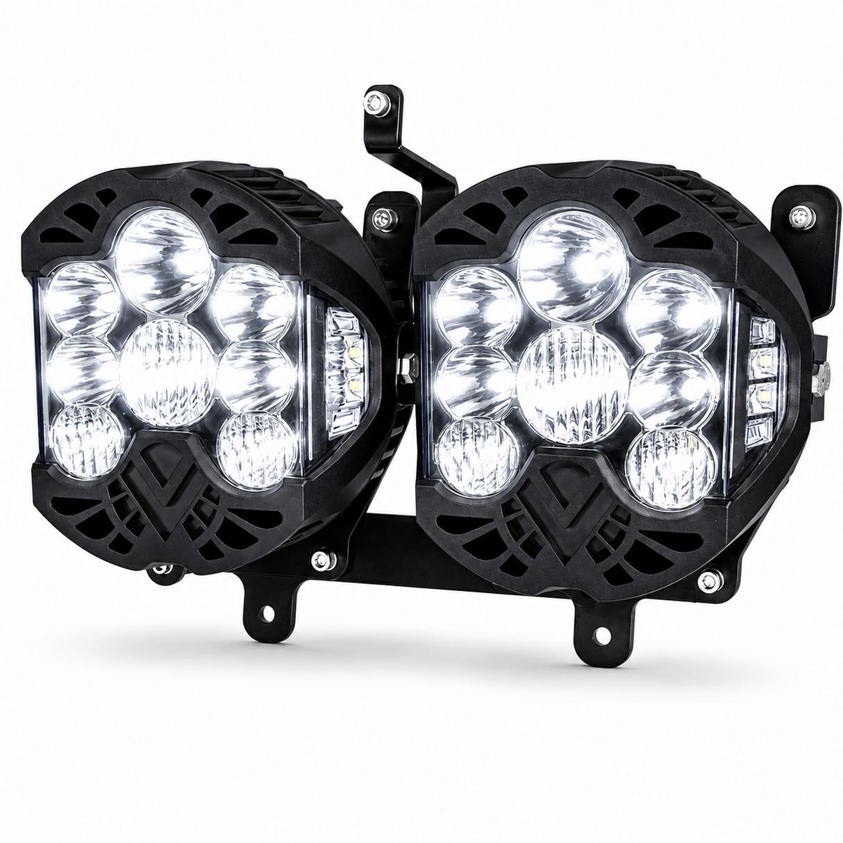 Eagle Lights Apex Pro™ Road Glide Dual LED Projection Headlight Kit for Harley-Davidson® 2015 - 2023 Road Glide