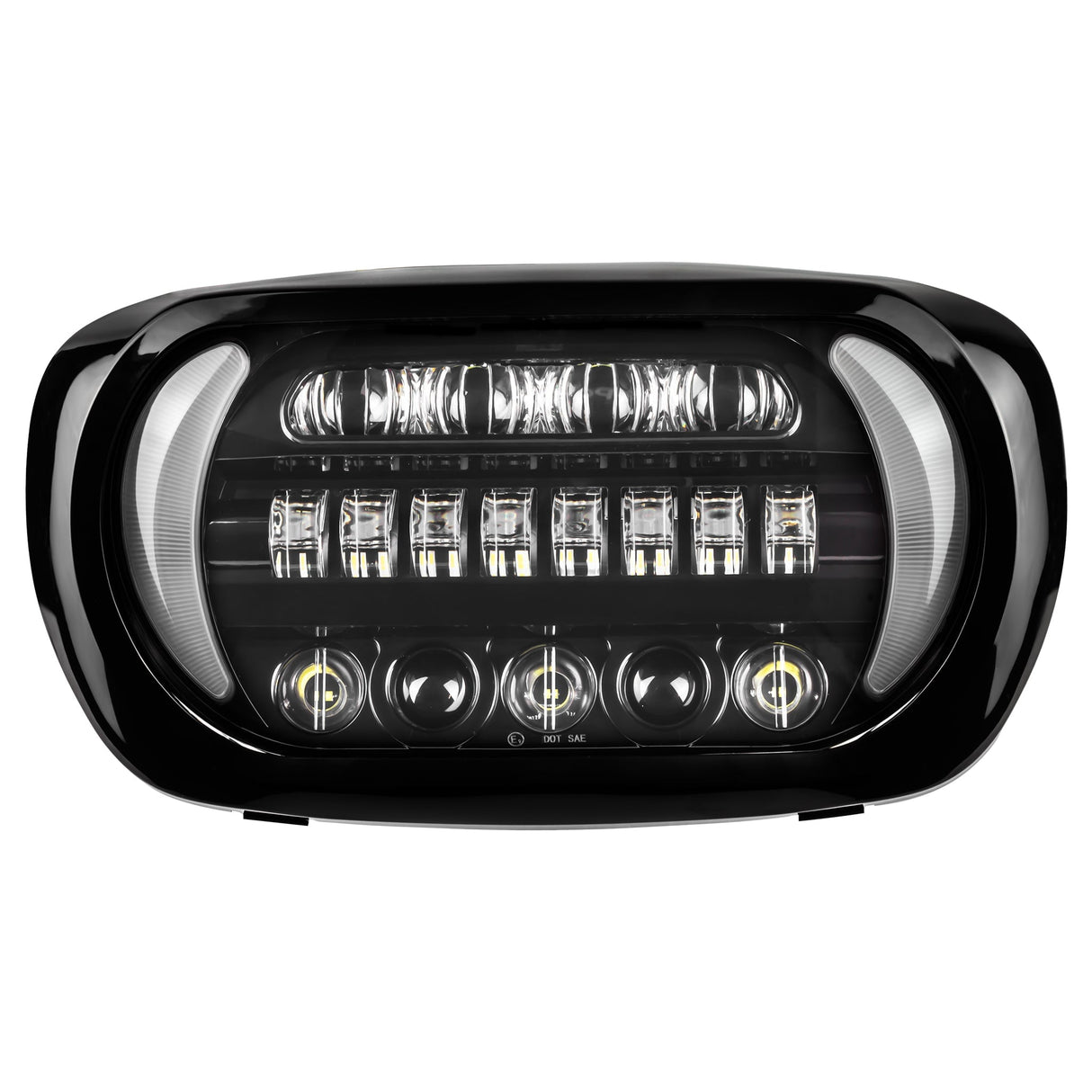 Eagle Lights Generation II LED Projection Headlight for 2004 - 2013 Harley Davidson Road Glide