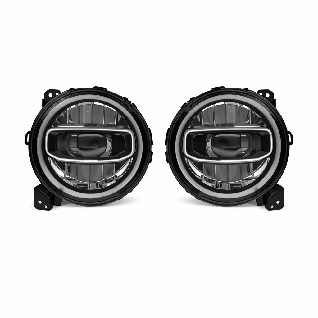 Eagle Lights ArcLine 9” LED Headlight Pro - 2 Pack For Jeep