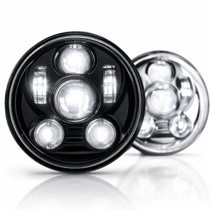 Eagle Lights 5 3/4" LED Headlight Kit for Harley Davidson and Indian Motorcycles - Generation III