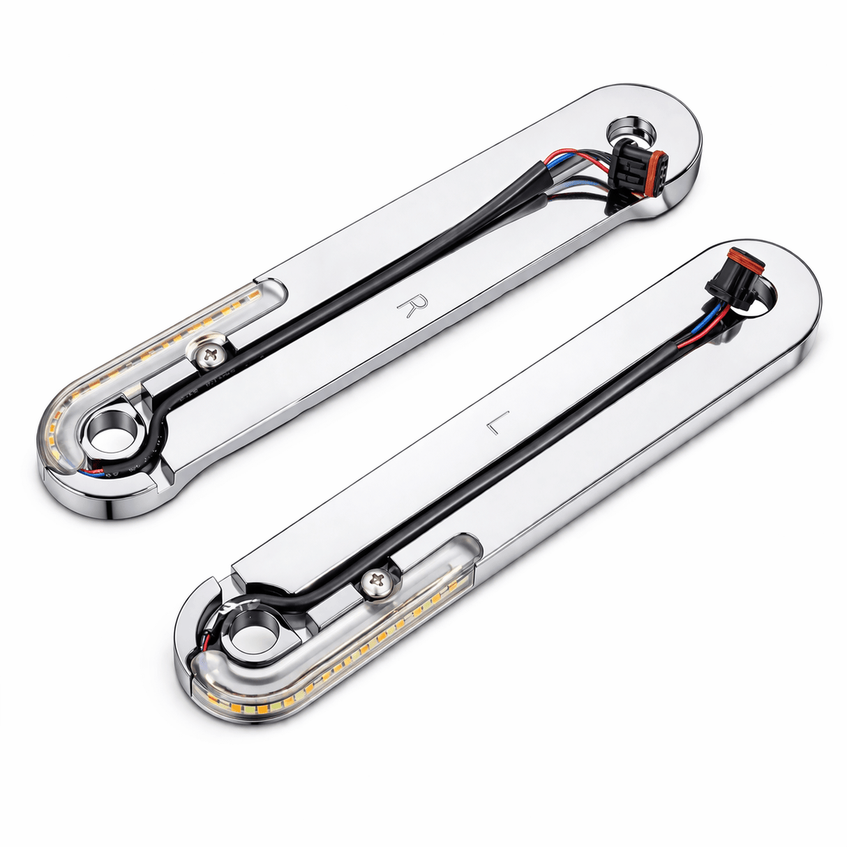 Eagle Lights SWITCHBLADE Low Profile Fork LED Turn Signal and Running Lights for 2006 - 2023 Harley-Davidson® Models