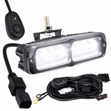 Eagle Lights 6" Generation II LED Projection Light Bar with Plug and Harness for Harley-Davidson® Softail and Dyna Models - 2500Lm