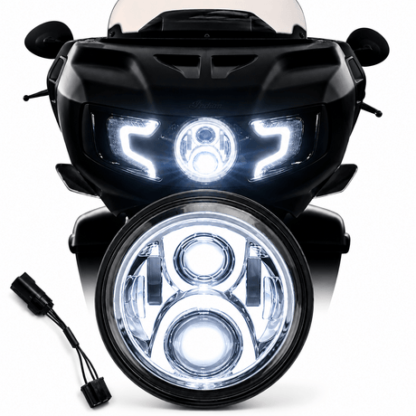 Eagle Lights Generation II LED Headlight Kit for Indian® Challenger / Pursuit