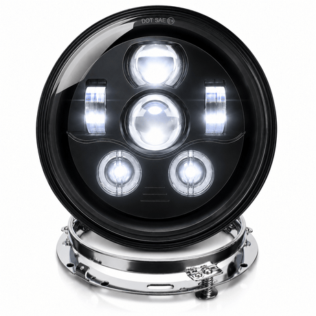 Eagle Lights 7" LED Headlight Kit - Generation III / Black