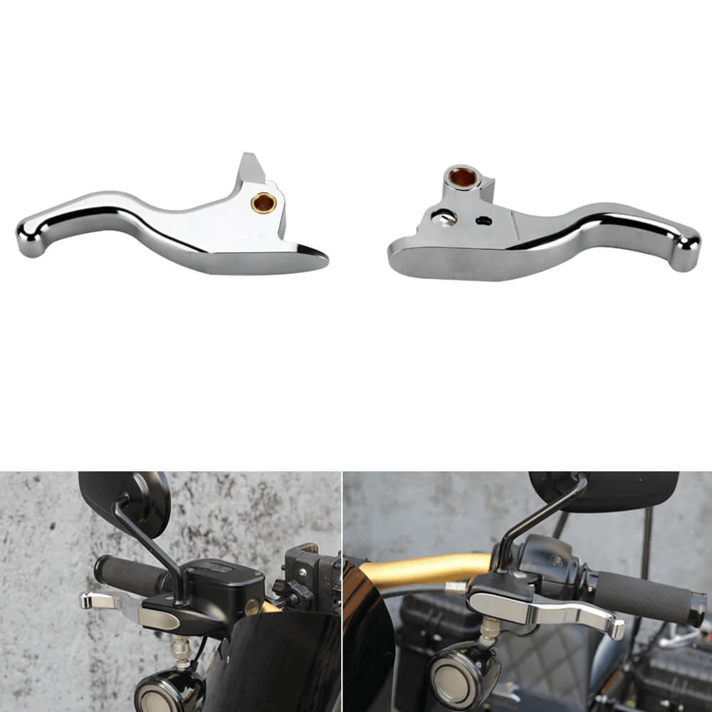 Eagle Lights SPEEDSHIFT Shorty Brake and Clutch Lever Set for 2018+ Harley Davidson Softail Models - Cable Clutch