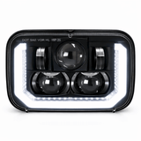 Eagle Lights ArcLine 5x7 Inch LED Headlight Pair for Chevrolet, GMC, Ford Trucks and Vans - Replaces H6054