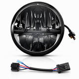 Eagle Lights 7" Complex Reflector LED Headlight for Harley-Davidson® and Indian® Motorcycles