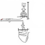 Eagle Lights PRO-TACTICAL Auxiliary Lights for Harley Davidson and Indian Motorcycles
