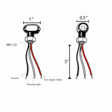 Eagle Lights Elite Series Mini Bullet Complete LED Signal Kit w/ Run, Turn & Brake