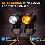 Eagle Lights Elite Series Mini Bullet Front LED Turn Signals w/ Running Light