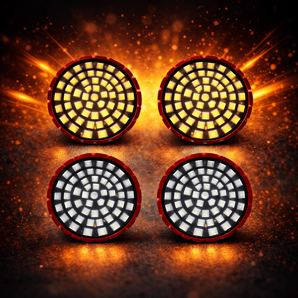 Front and Rear LED Turn Signals For Harley Davidson