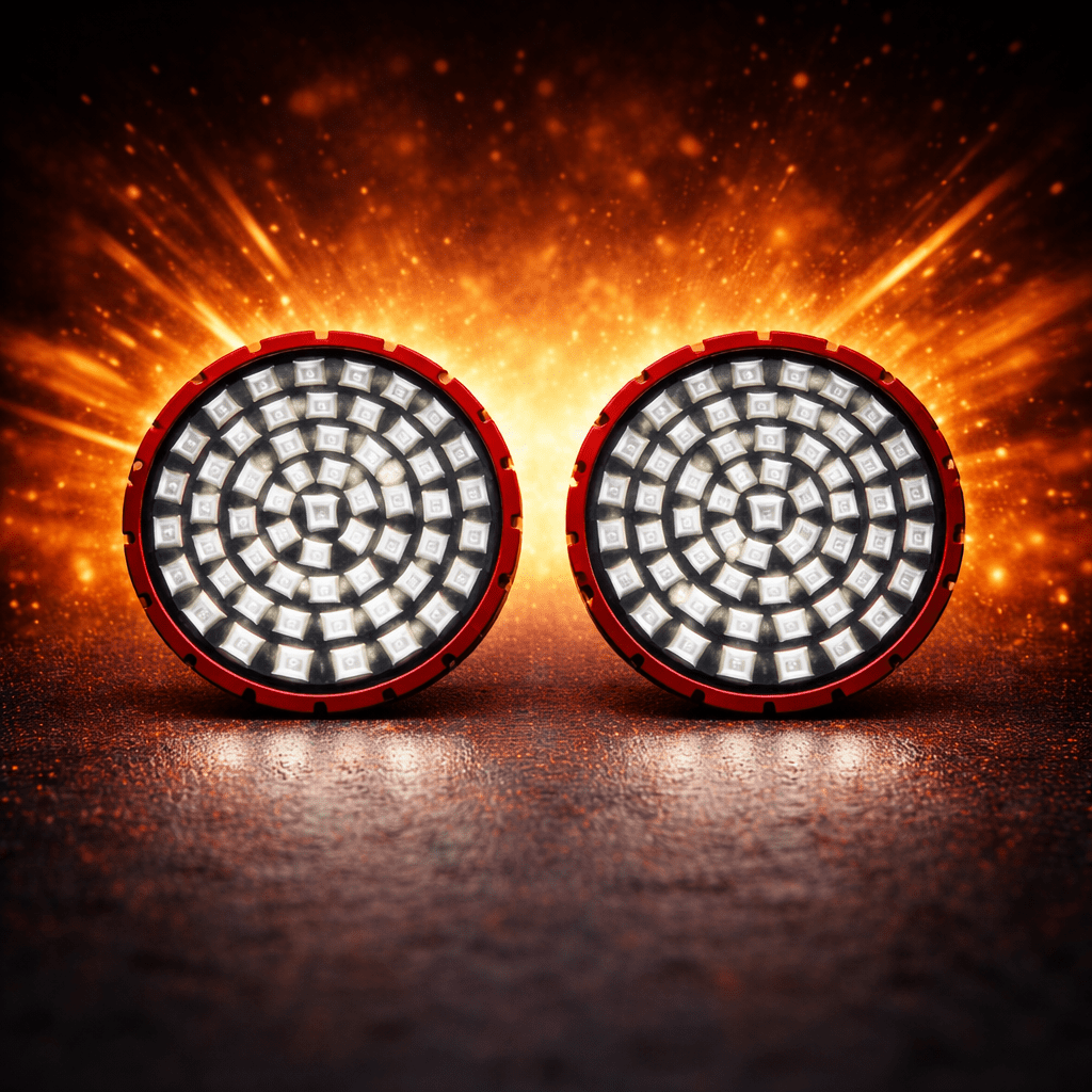 Eagle Lights SUNFLARE Rear 2" LED Turn Signal, Running and Brake Lights for Harley-Davidson®