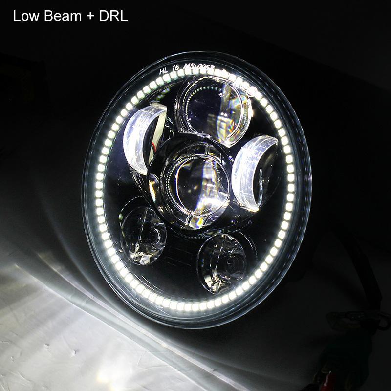 Eagle Lights 5 3/4" LED Headlight for 2010 - Current Honda Fury, Sabre, Stateline, and Interstate VT1300 Models