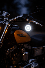 Eagle Lights HALOS 2" Front LED Turn Signals for Harley-Davidson® Motorcycles