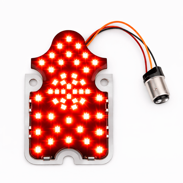 Eagle Lights Tombstone Tail Light Brake Light For Harley-Davidson Softail Deluxe Springer