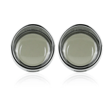 Eagle Lights Replacement Lenses with Visors for 2" Bullet Style Turn Signals - Smoked