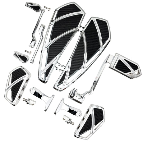 Eagle Lights IRONGRIP Floorboard and Pedal Kit for 2014 - 2025 Harley-Davidson® Touring Models