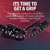 Eagle Lights IRONGRIP MX Style Front Foot Pegs for Harley-Davidson® Softail Motorcycles