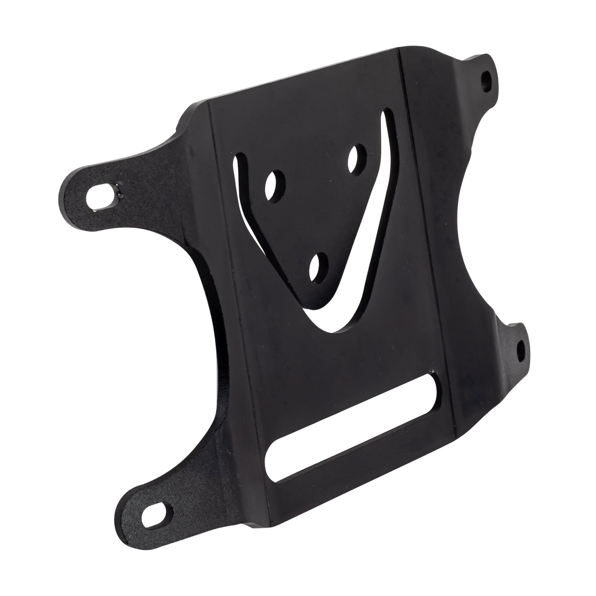 Eagle Lights Curved Laydown License Plate Mount Relocation Bracket for Harley Davidson