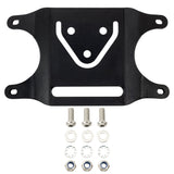 Eagle Lights Curved Laydown License Plate Mount Relocation Bracket for Harley Davidson