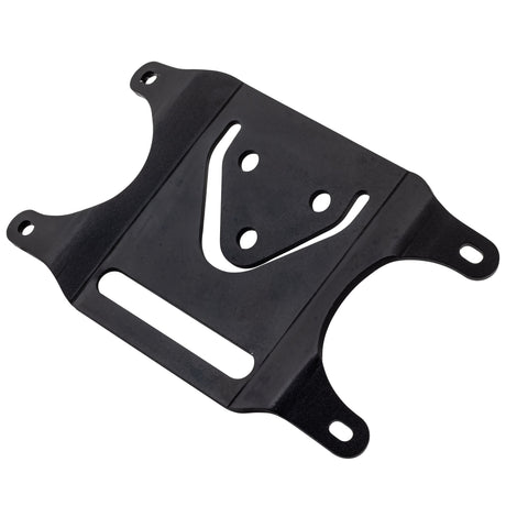 Eagle Lights Curved Laydown License Plate Mount Relocation Bracket for Harley Davidson