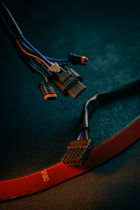 Eagle Lights HALOS Layback LED Tail Light with Turn Signals for Harley-Davidson® 2021 - Current Low Rider Models