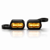 Eagle Lights SLIM LINE Front LED Turn Signals for Harley-Davidson®, Honda, Yamaha and Triumph Motorcycles