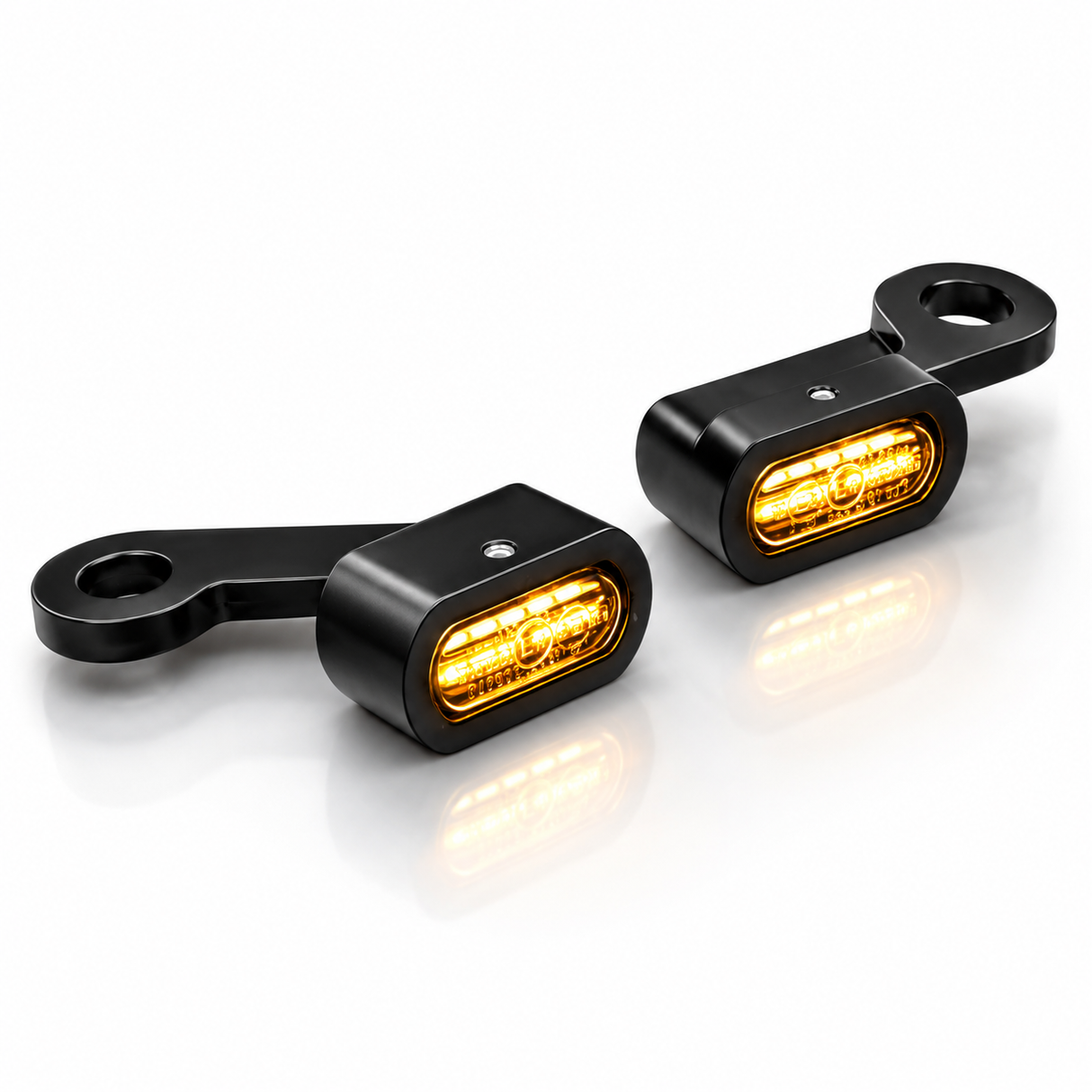 Eagle Lights SLIM LINE Front LED Turn Signals for Harley-Davidson®, Honda, Yamaha and Triumph Motorcycles