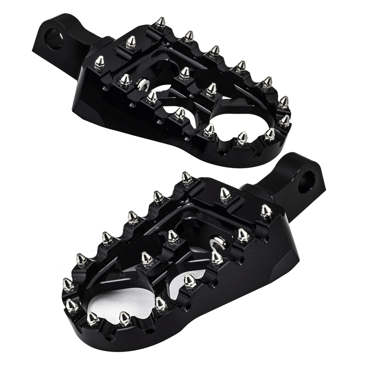 Eagle Lights IRONGRIP MX Style Passenger Foot Pegs for Harley Davidson Softail Motorcycles